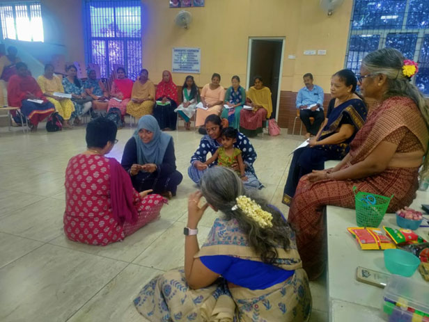 Collaborative learning approach involving parents and young deaf children